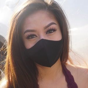 Handmade Black Face Mask